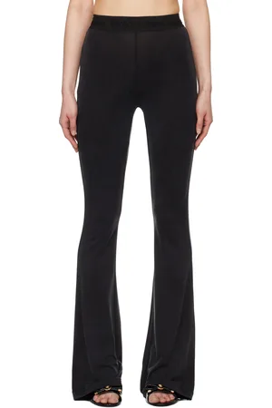 VERSACE Legging évasé noir