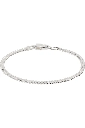Hatton Labs Bracelet S argenté en chaine à maillons cubains