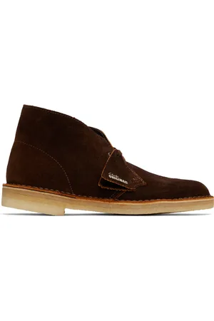 Clarks Chukkas bruns en suède