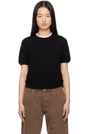 &Daughter T-shirt Emer noir en cachemire - Underpinnings