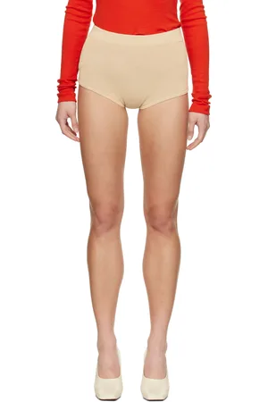 Entire Studios Short Cuts beige en tricot