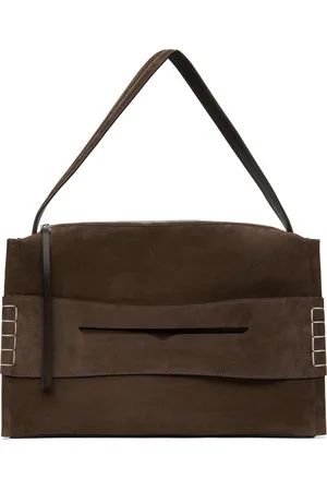 J.W.Anderson Grand sac de sport brun à sangle de style flâneur