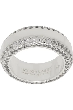 Hatton Labs Bague Rumba argentée