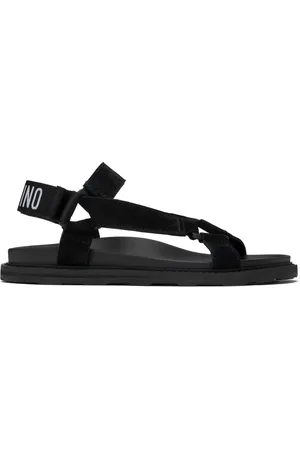 Moschino Sandales noires en suède