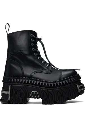 Vetements Bottes militaires noires édition New Rock