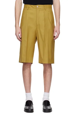CMMN SWDN Short Ara jaune à plis