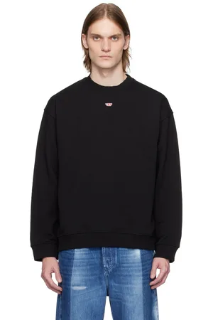 Diesel Pull molletonné droit Div noir