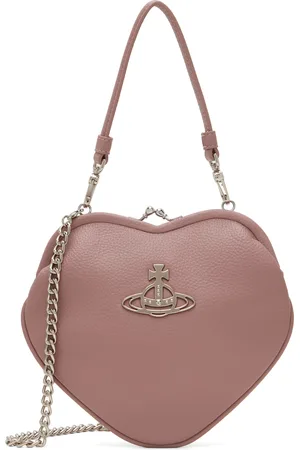 Vivienne Westwood Sac en forme de cœur Belle rose à monture de bourse