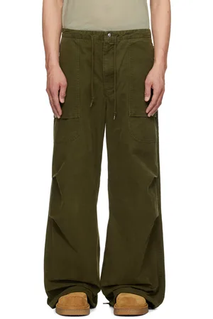 Entire Studios Pantalon cargo Barren kaki