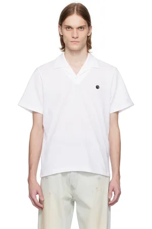 AMBUSH Polo blanc à logo