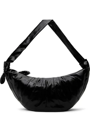 LEMAIRE Grand sac Croissant noir