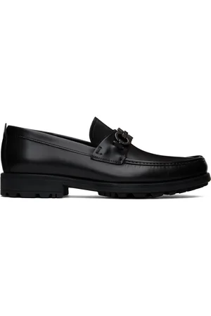 Salvatore Ferragamo Flâneurs noirs à ferrure Gancini