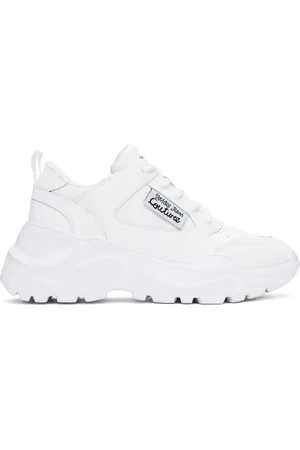 VERSACE Baskets Speedtrack blanches
