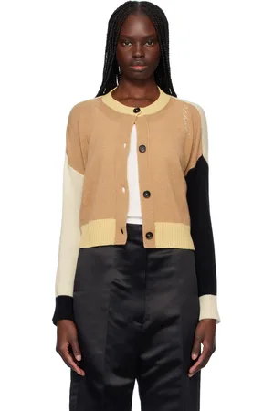 Marni Cardigan multicolore en cachemire à col ras du cou
