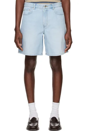 SYSTEM Bermuda bleu en denim