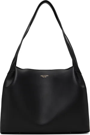 RAG&BONE Cabas noir en cuir de veau
