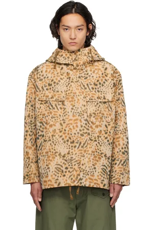 ENGINEERED GARMENTS Blouson beige à capuche