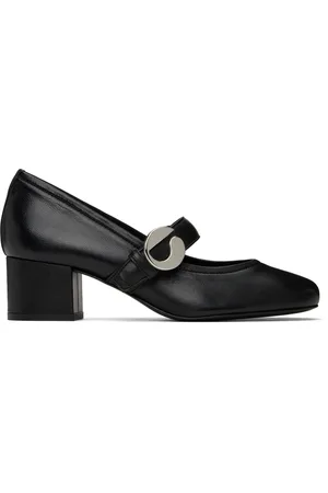 COPERNI Chaussures à talon de style ballerines noires à brides