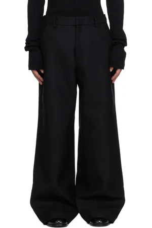 Entire Studios Pantalon ample noir