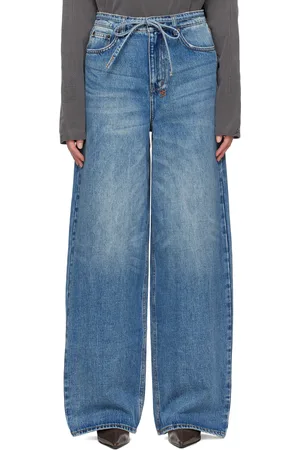 KSUBI Jean ample bleu