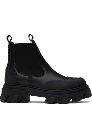 Ganni Bottes chelsea noires