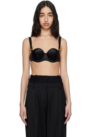 Dolce & Gabbana Soutien-gorge à balconnet noir en satin