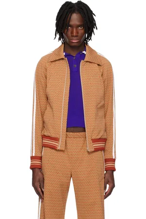 EgonLab Blouson de survêtement brun clair