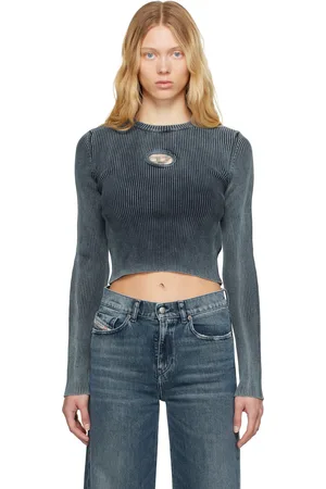 Diesel Pull Anchor-A bleu à ferrure à logo en métal