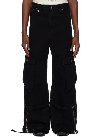 EgonLab Jean cargo noir