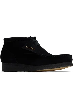 Clarks Bottes Wallabee noires