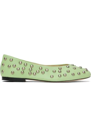 Gimaguas Ballerines vertes à clous