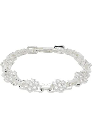 Hatton Labs Bracelet-chainette argenté à ornements graphiques
