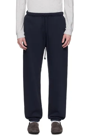 SKIMS Pantalon de survêtement décontracté bleu marine - Fleece Lounge