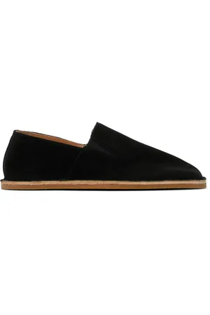 DRIES VAN NOTEN Espadrilles noires en suède