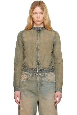 Diesel Blouson Mornin bleu en denim