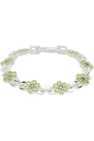 Hatton Labs Bracelet-chainette argenté à ornements graphiques
