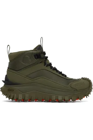 Moncler Baskets Trailgrip kaki à membrane en GORE-TEX™