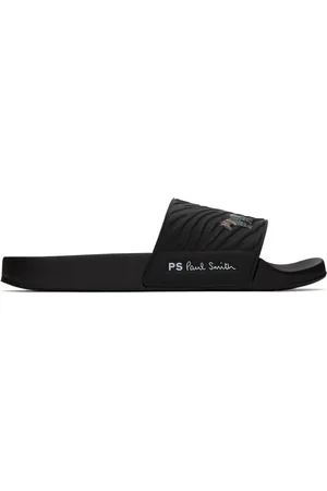 Paul Smith Sandales à enfiler Summit noires à image à logo