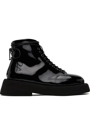 MARSÈLL Bottes Gommellone noires - Gomme