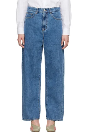 Rohe Jean ample bleu