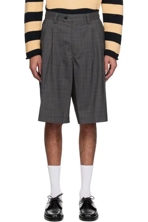 Carter Young Short Roy gris à plis