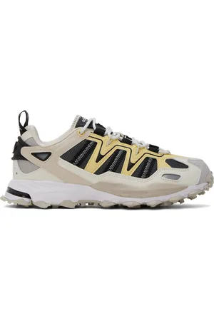 adidas Baskets Hyperturf blanc cassé et jaune