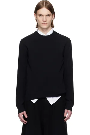 Comme des Garçons Pull noir à col ras du cou - Forever