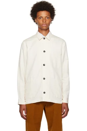 Sunspel Blouson beige à deux poches