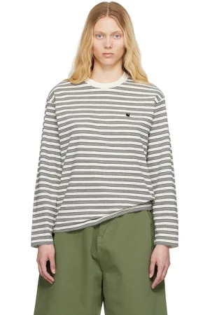Carhartt T-shirt Sydney blanc cassé et noir