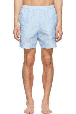 Ami Maillot de bain bleu à logo Ami de cœur