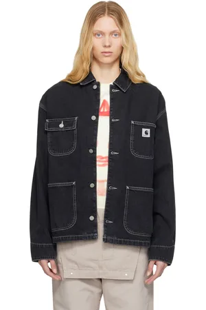 Carhartt Blouson OG Michigan noir en denim
