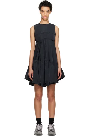 Cecilie Bahnsen Robe courte Divya noire