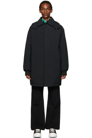 Msgm Manteau isolé noir