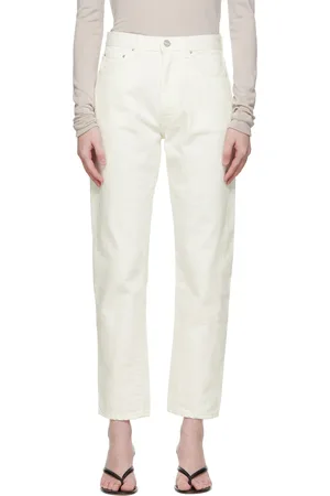 Totême Jean blanc cassé Twisted Seam